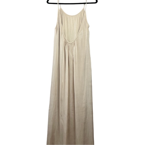 Rosemarine | Silk Blend Maxi Dress Made In Italy Size Large - Picture 3 of 9